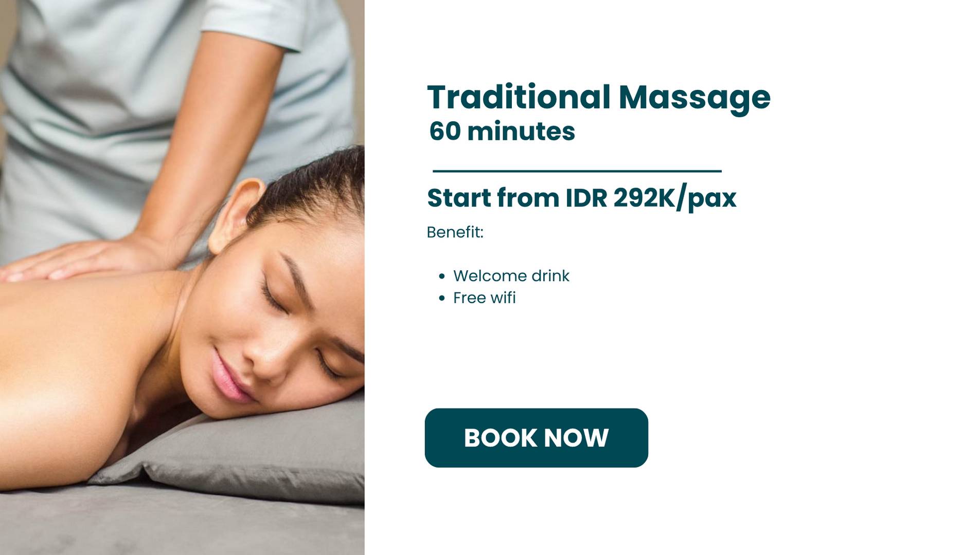 Traditional Massage 60 Minutes Suma SPA
